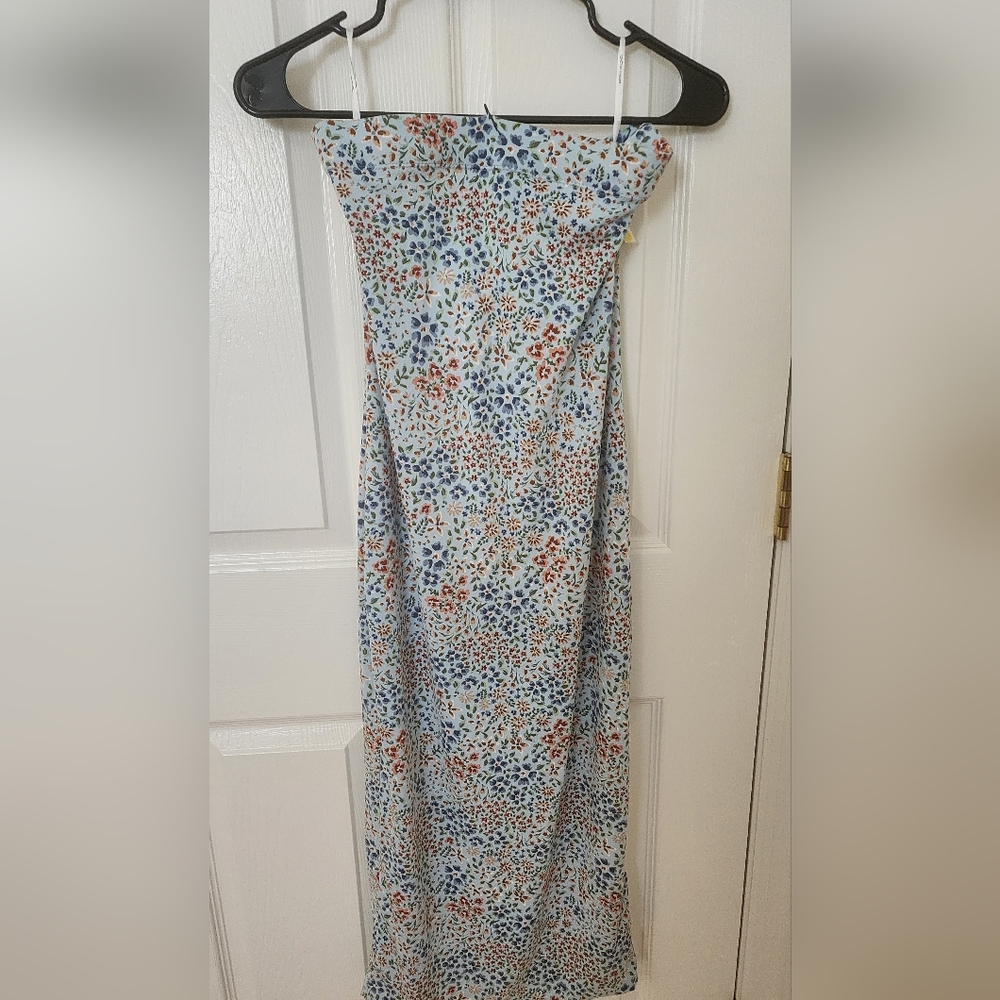 Floral Print Maxi Skirt